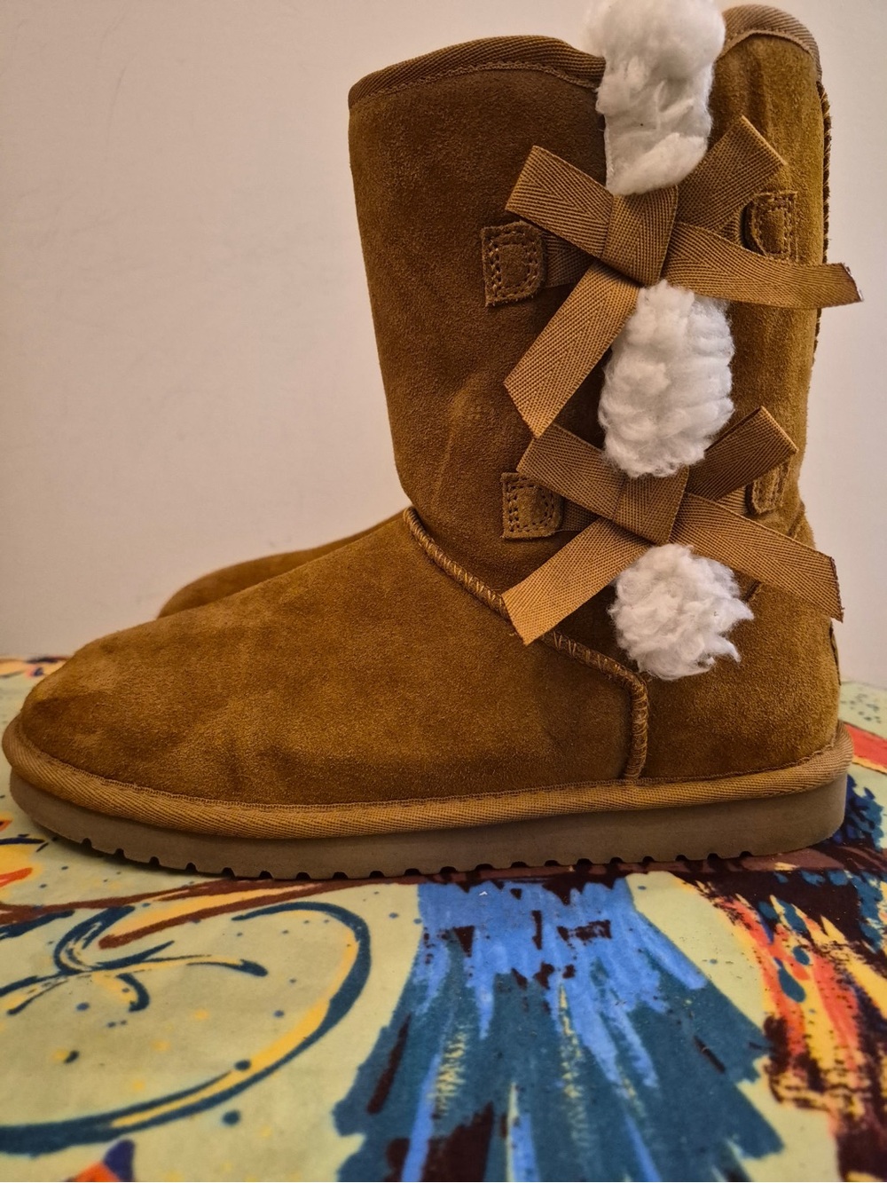 Koolaburra Chestnut Suede Short Boot